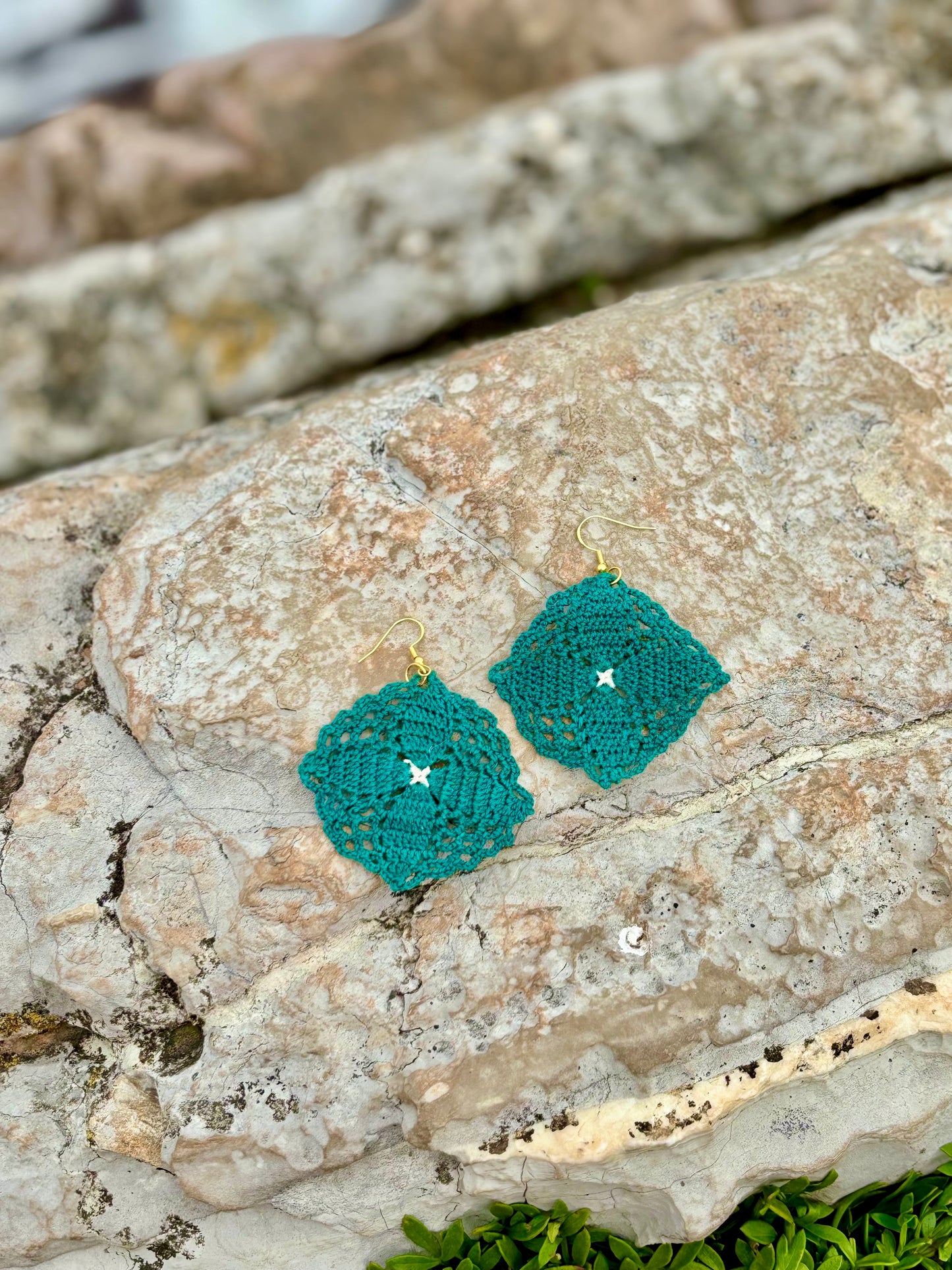 Flysch Earrings | Teal