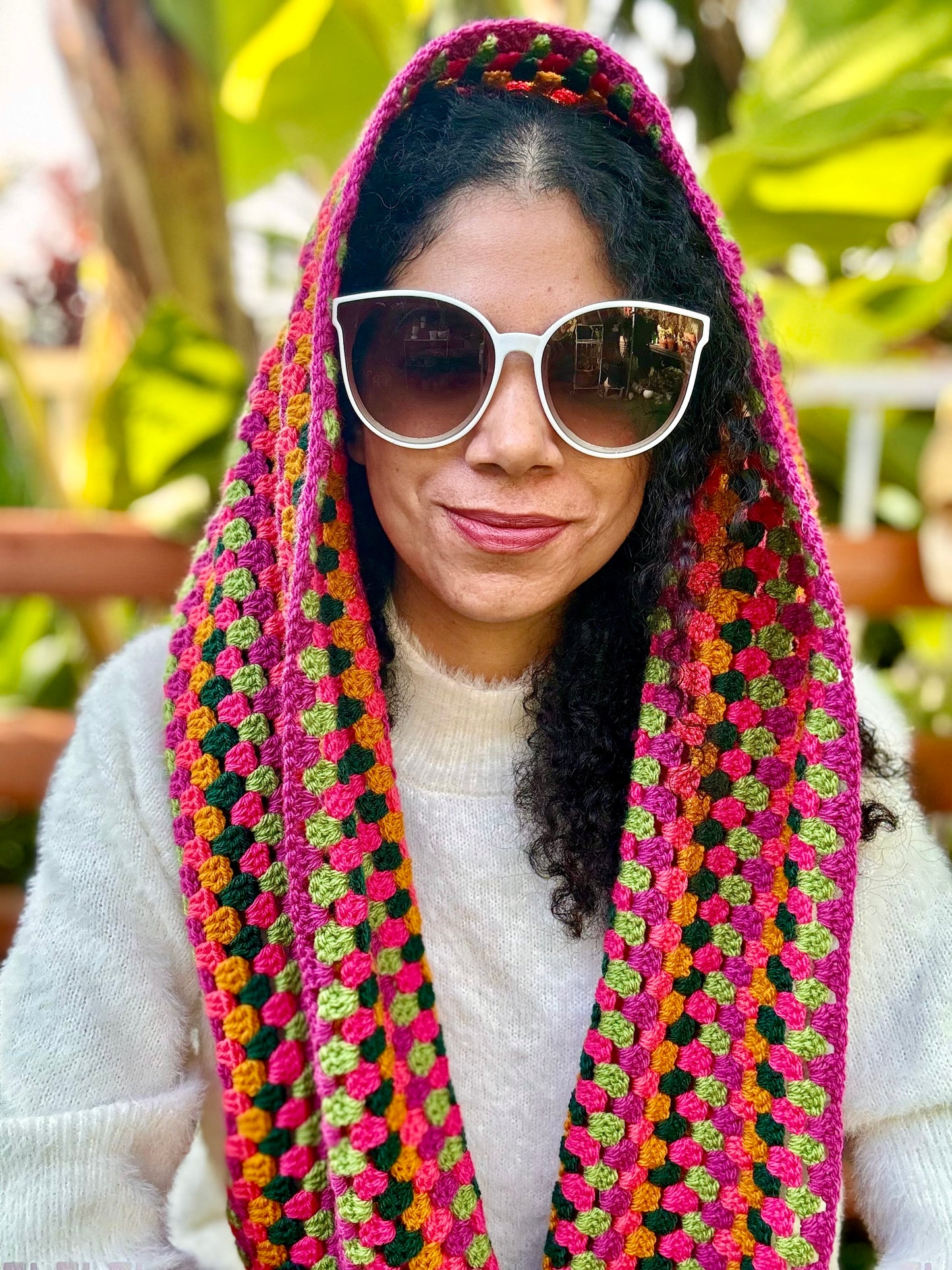 Supersize Multicolored Cowl