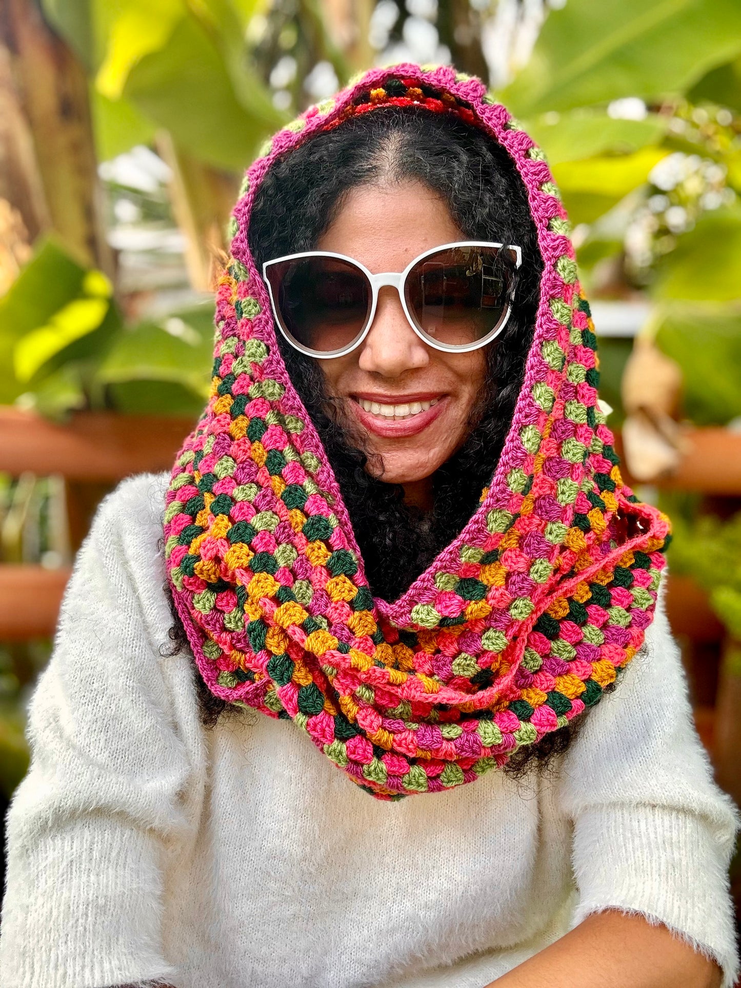 Supersize Multicolored Cowl