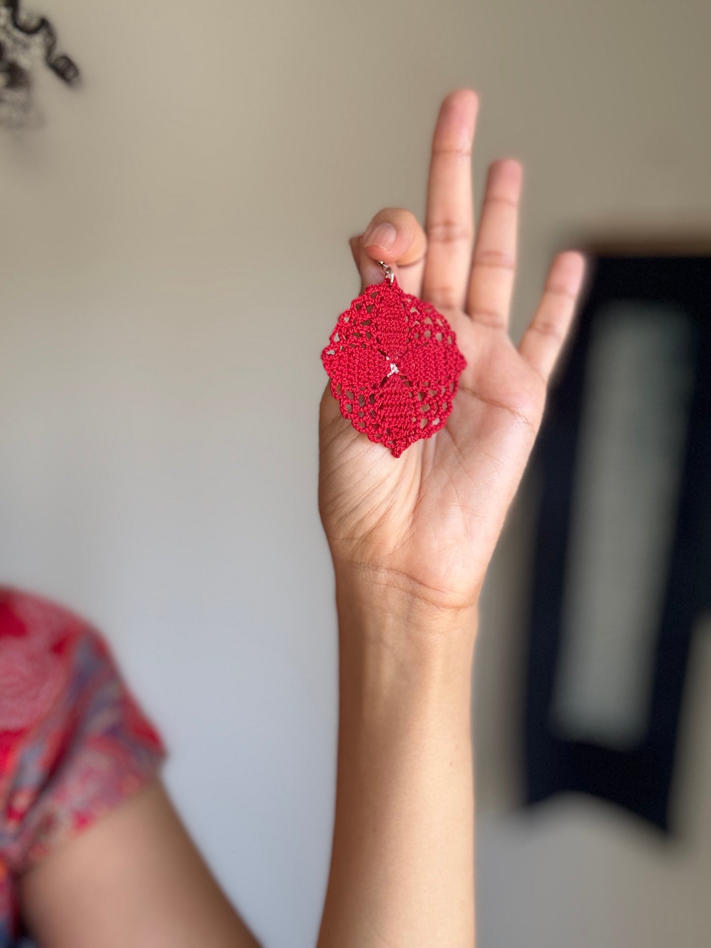 Flysch Earrings | Red