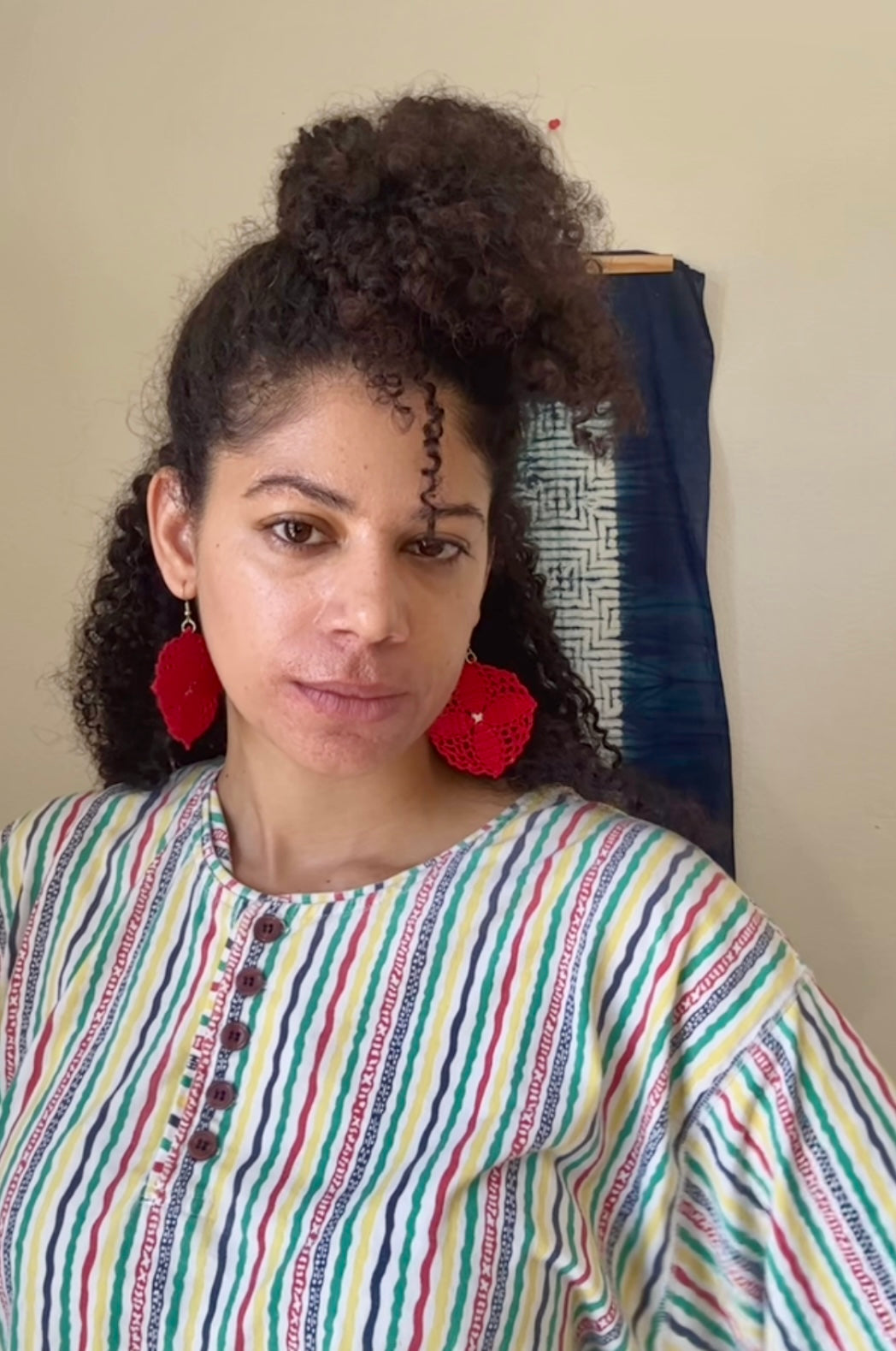 Flysch Earrings | Red