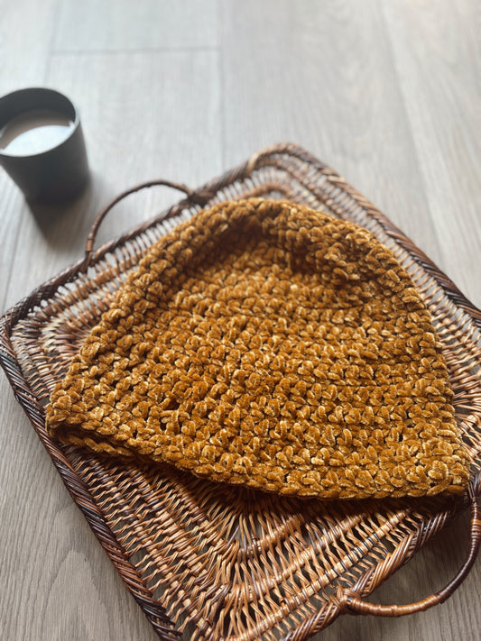 Velvet Equinox Crochet Hat (Harvest)