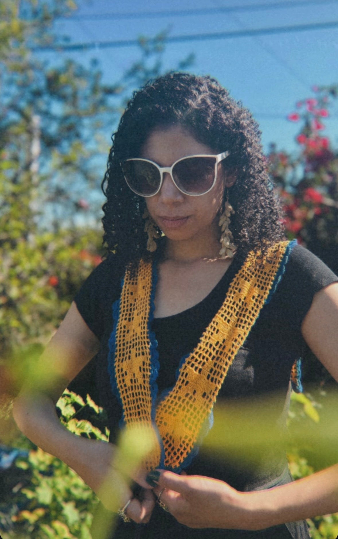 Votes for Women Filet Crochet Capelet (Custom Order)