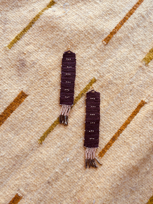 Southwest Crochet + Beaded Earrings